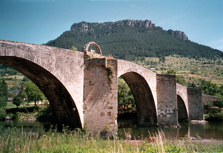 Brücke in Quézac 
