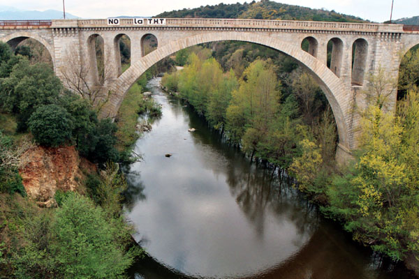Eisenbahnbrücke Céret 