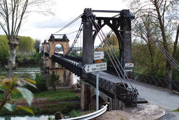 Hängebrücke Agenais 