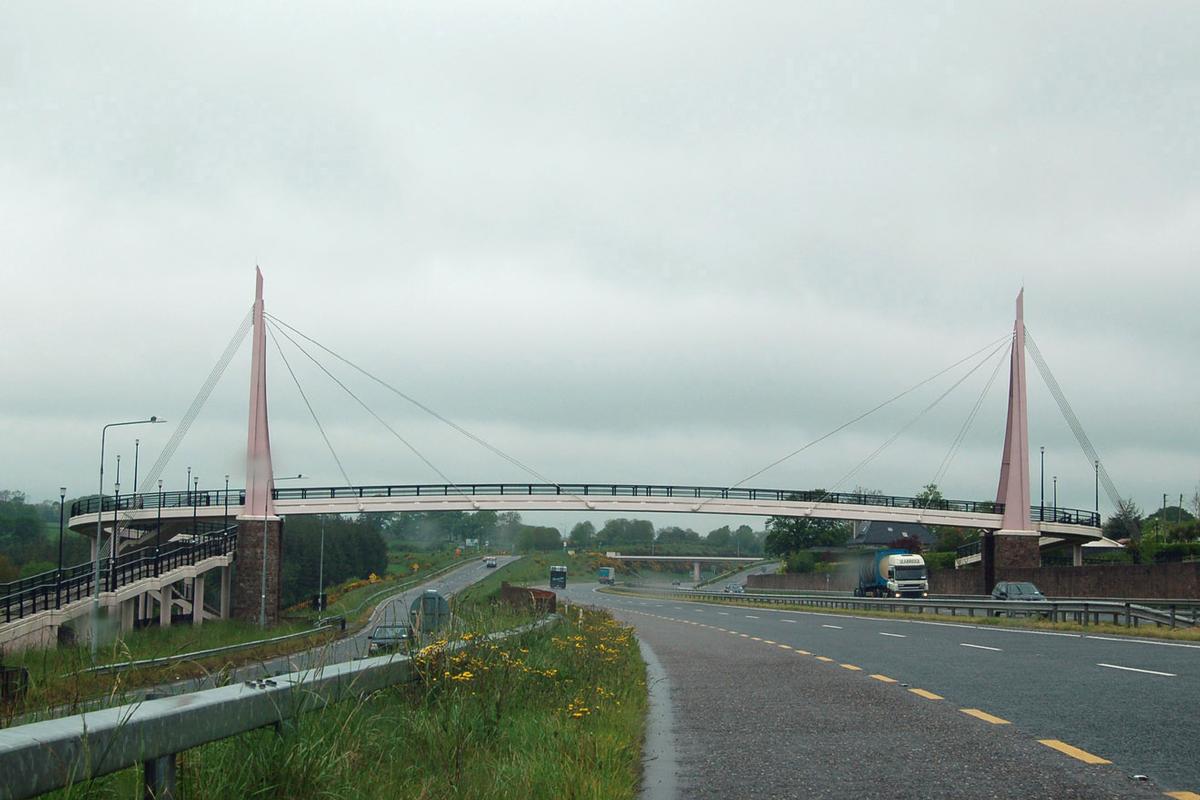 Footbridge over N8 