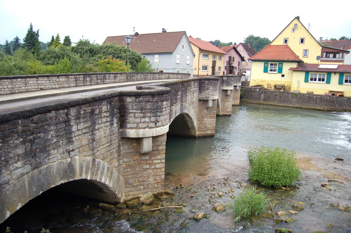Lower Seckach Bridge at Sennfeld 