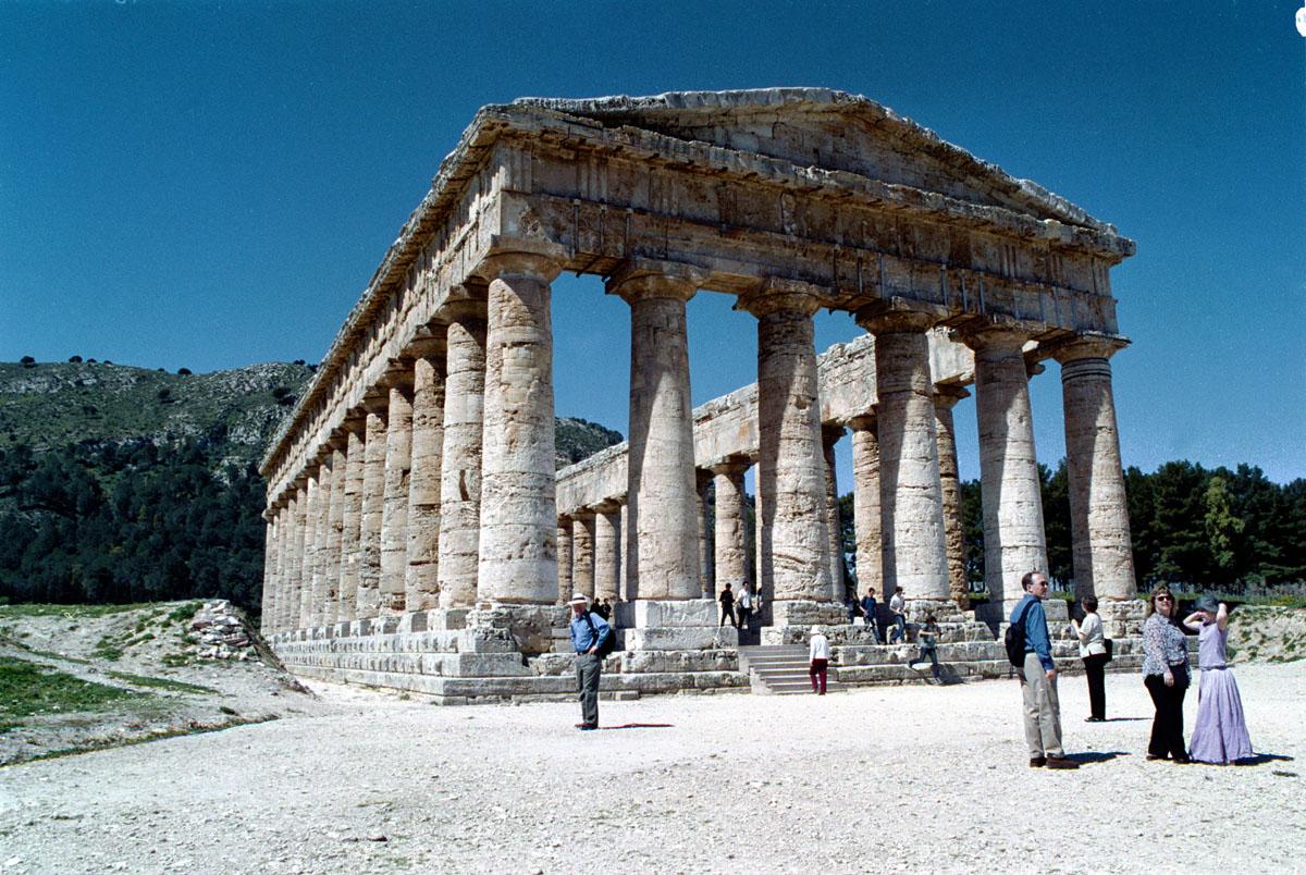 Tempel in Segesta 