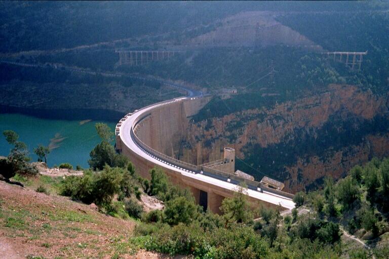 Bin El Ouidane Dam 