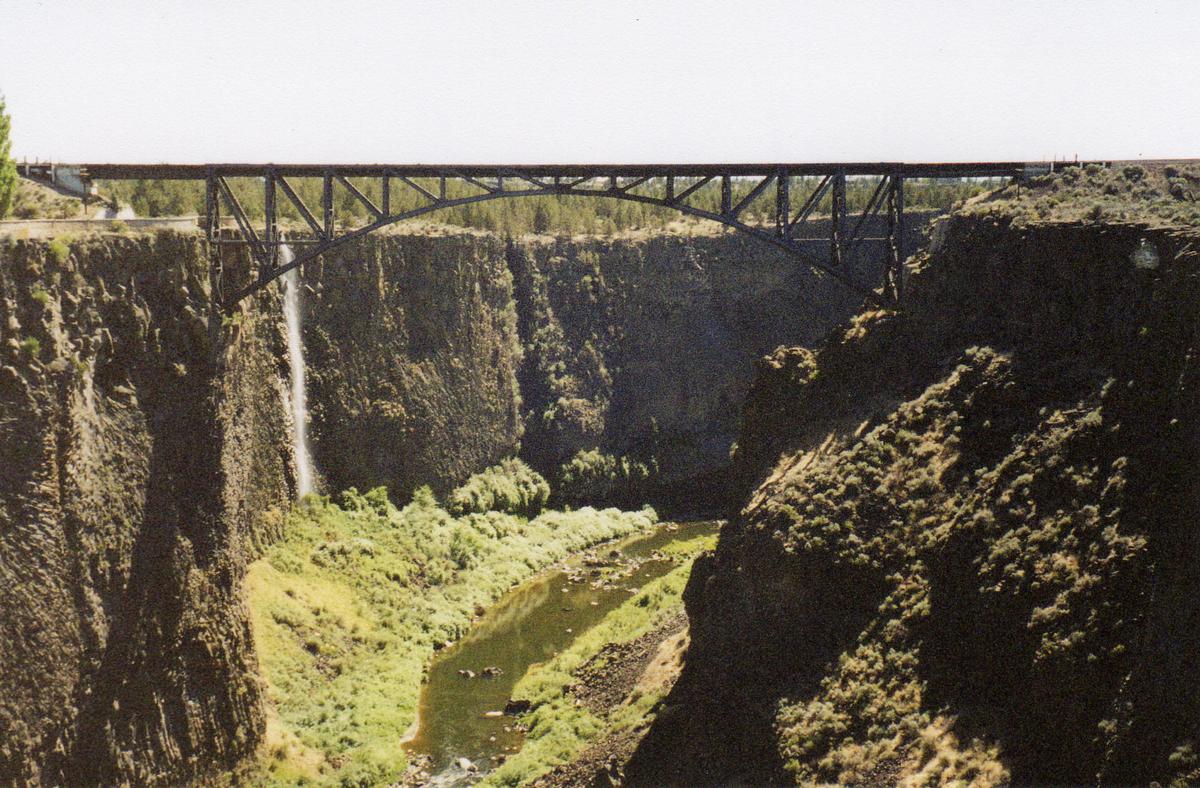 Crooked River Railroad Bridge, Terrebonne, Oregon 