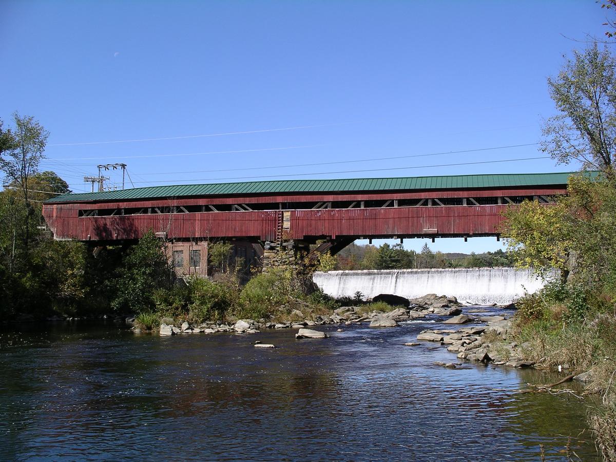 Taftsville Covered Bridge, Woodstock, Vermont 