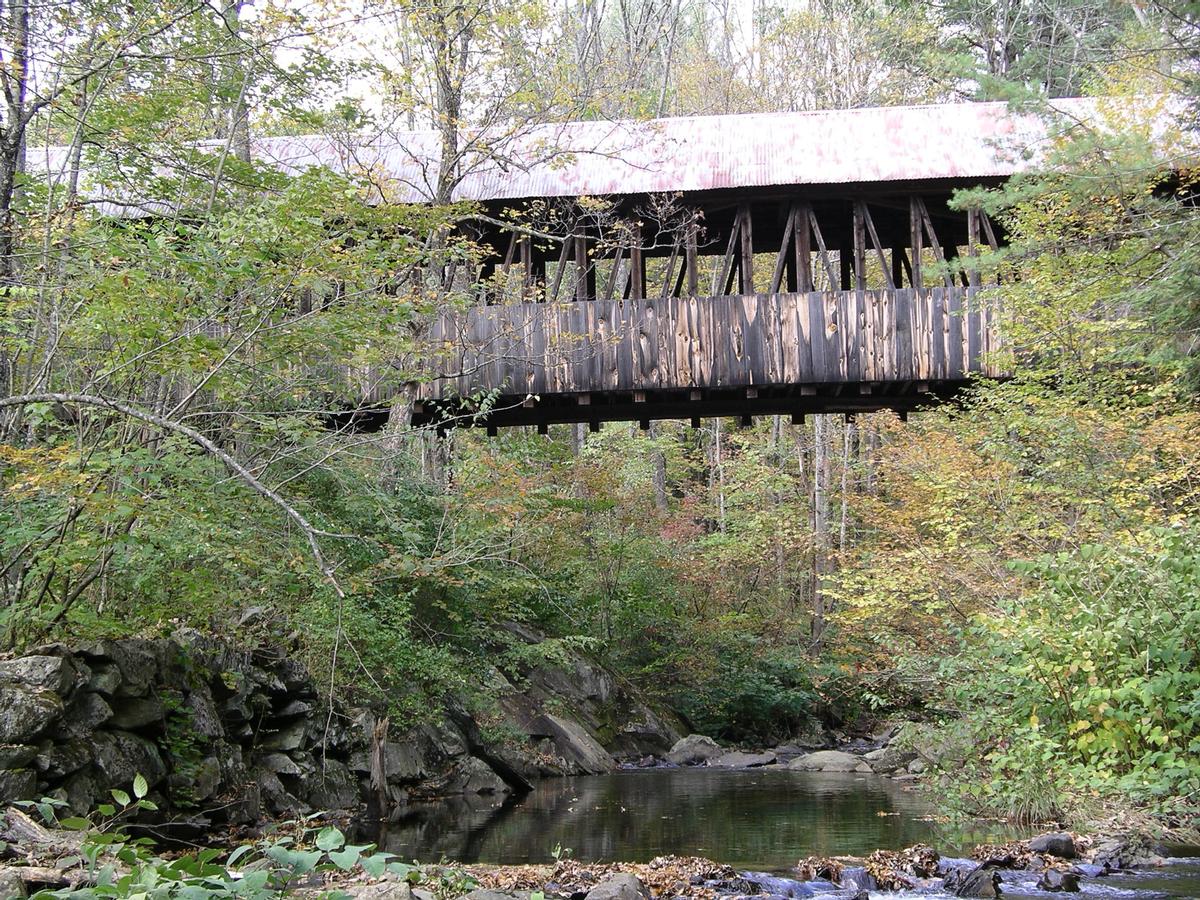 Blacksmith Shop Covered Bridge, Cornish, New Hampshire 