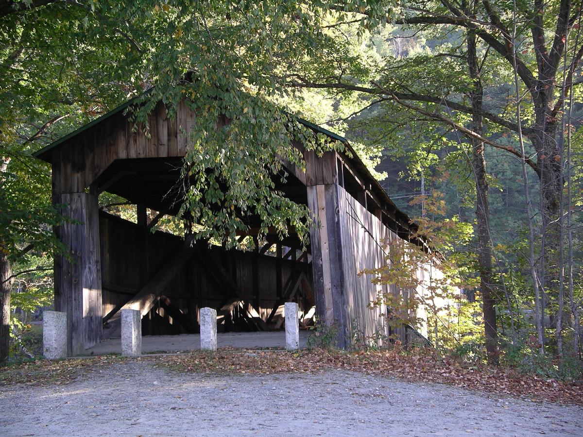 Scott Covered Bridge, Townshend Village, Vermont 