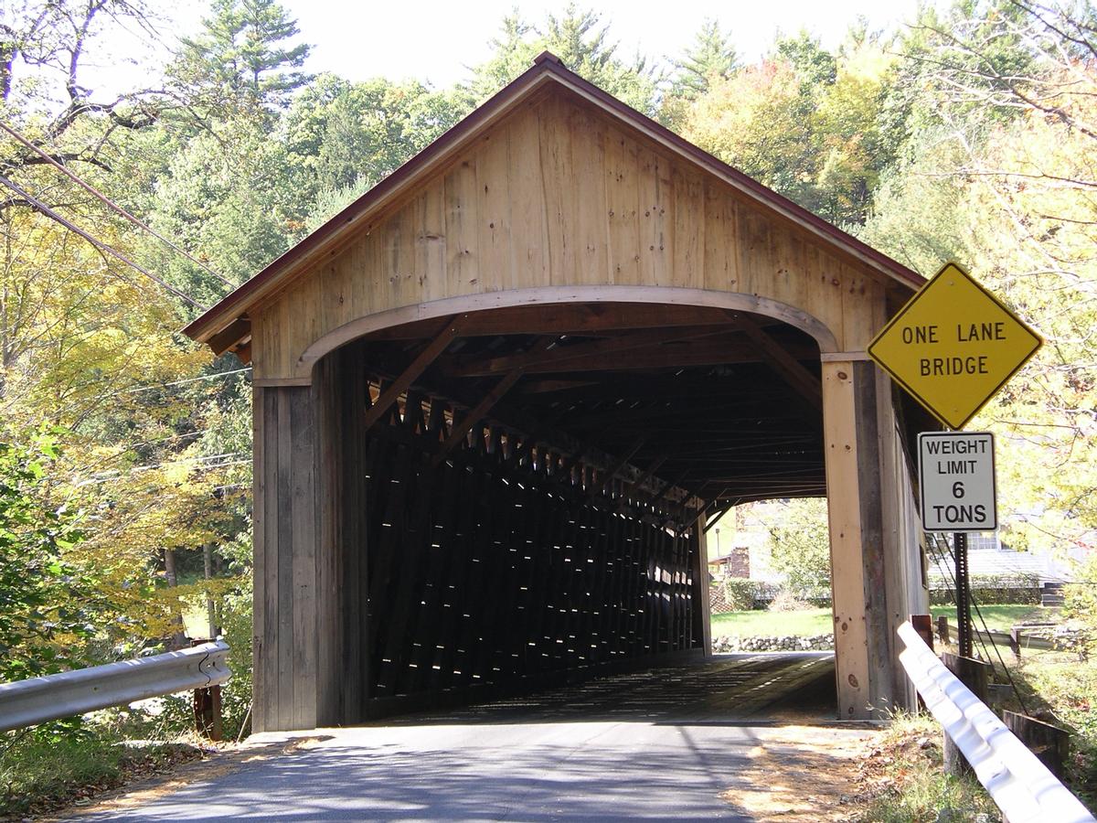 Coombs Covered Bridge, Winchester, New Hampshire 