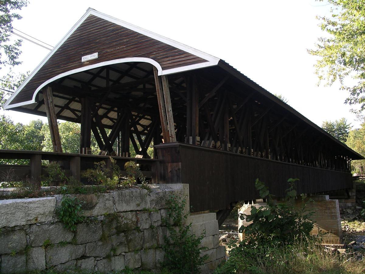 Rowell Covered BridgeHopkinton, New Hampshire USA 