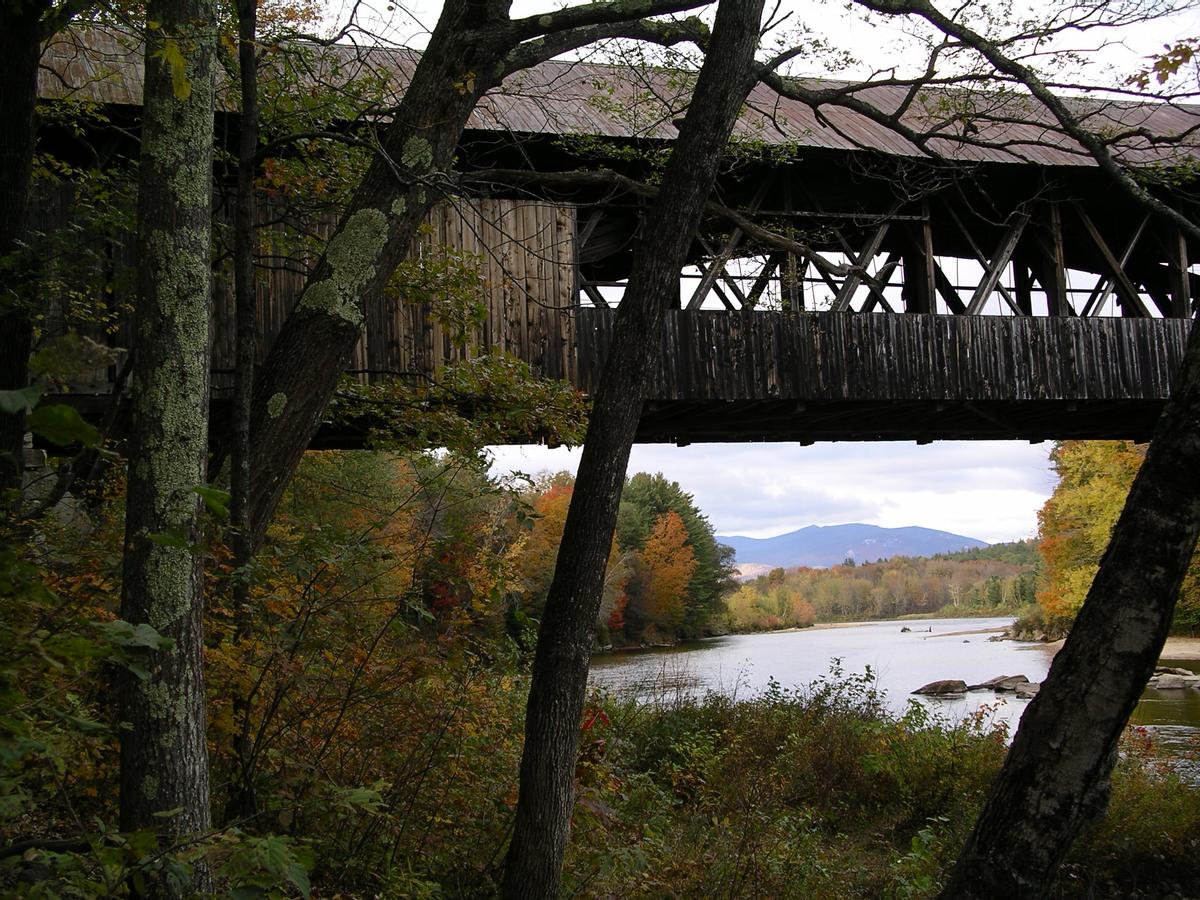 Blair Covered Bridge, Campton, New Hampshire 