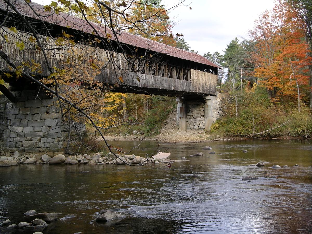 Blair Covered Bridge, Campton, New Hampshire 