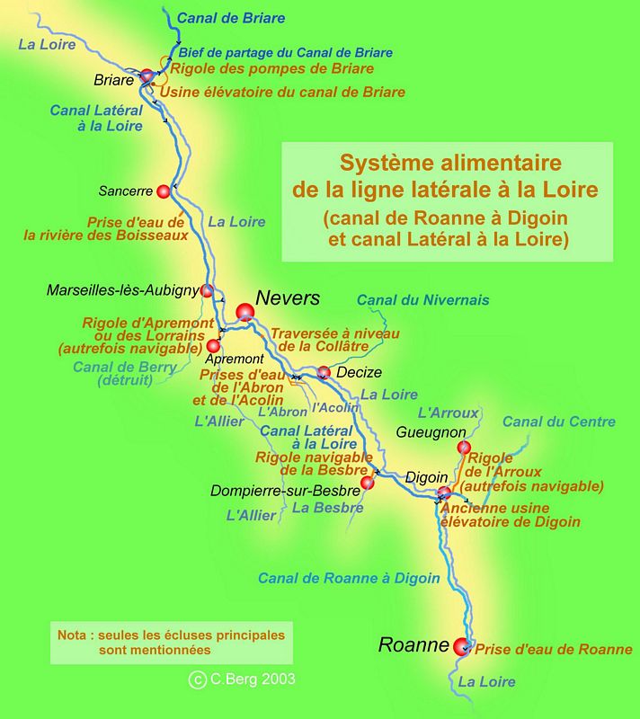 Kanal Roanne-Digoin & Loire-Seitenkanal 