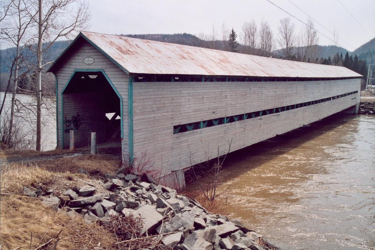 Pont de la Coulée-Carrier, Saint-Jérôme-de-Matane, Québec, Kanada 