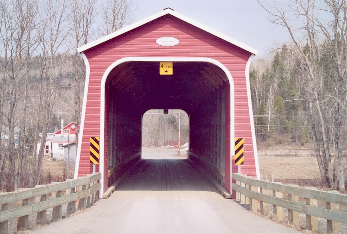 Pont Jean-Chassé, Saint-René-de-Matane, Québec, Kanada 
