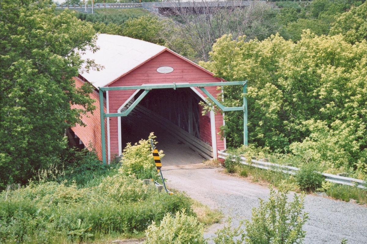 Pont Étienne-Poirier, Saint-Célestin, Québec, Canada 
