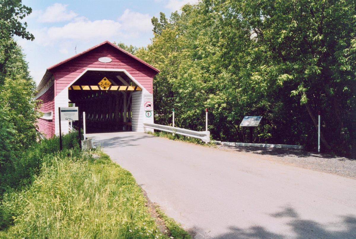 Pont Grandchamp, Sainte-Geneviève-de-Berthier, Québec, Canada 