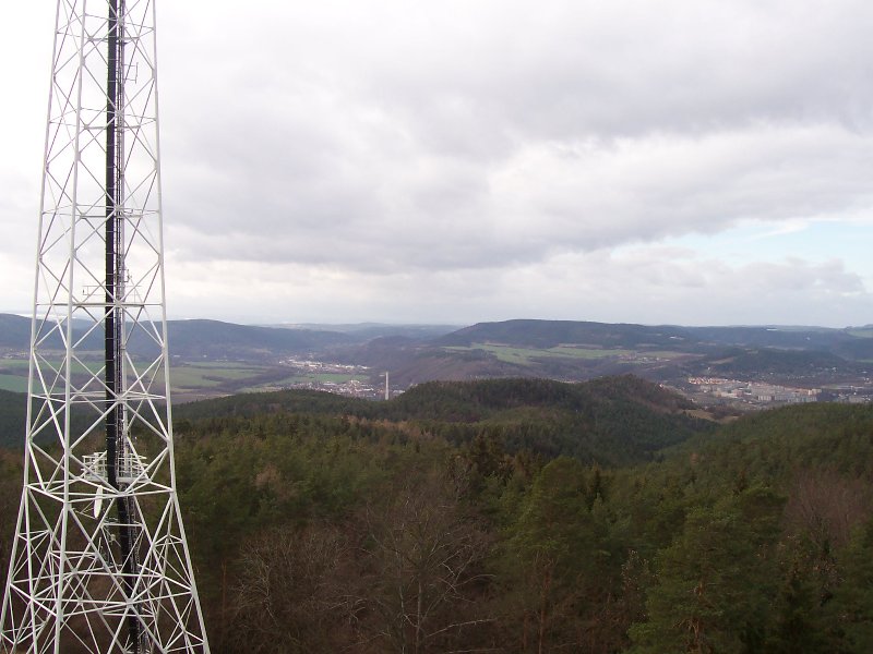 Transmission Tower on Kulm mountain 
