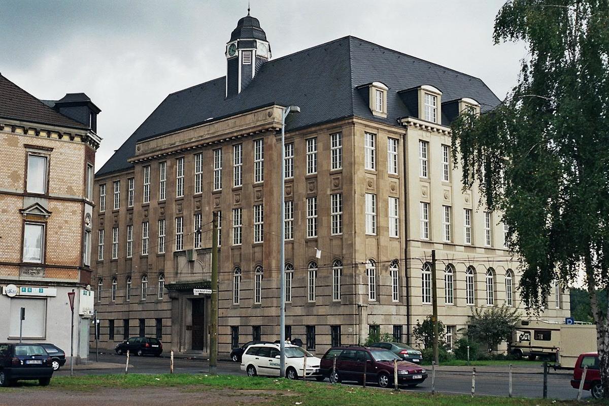 Former administrative building of the Thyssen steel casting works in Gelsenkirchen 