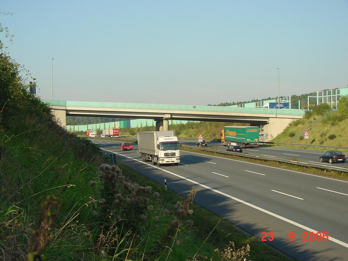 Vogelsanger Strasse Bridge across the A1 at Wetter-Volmarstein 