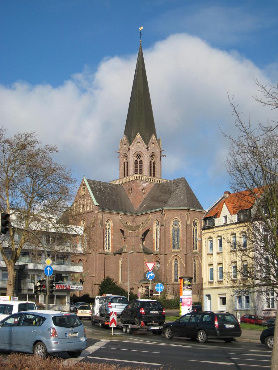 Stiftskirche Dortmund-Hörde, Ansicht von Südosten 