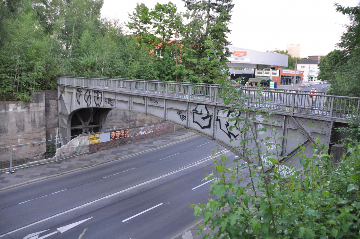 Pont ferroviaire sur le Heiliger Weg (pont sud) 