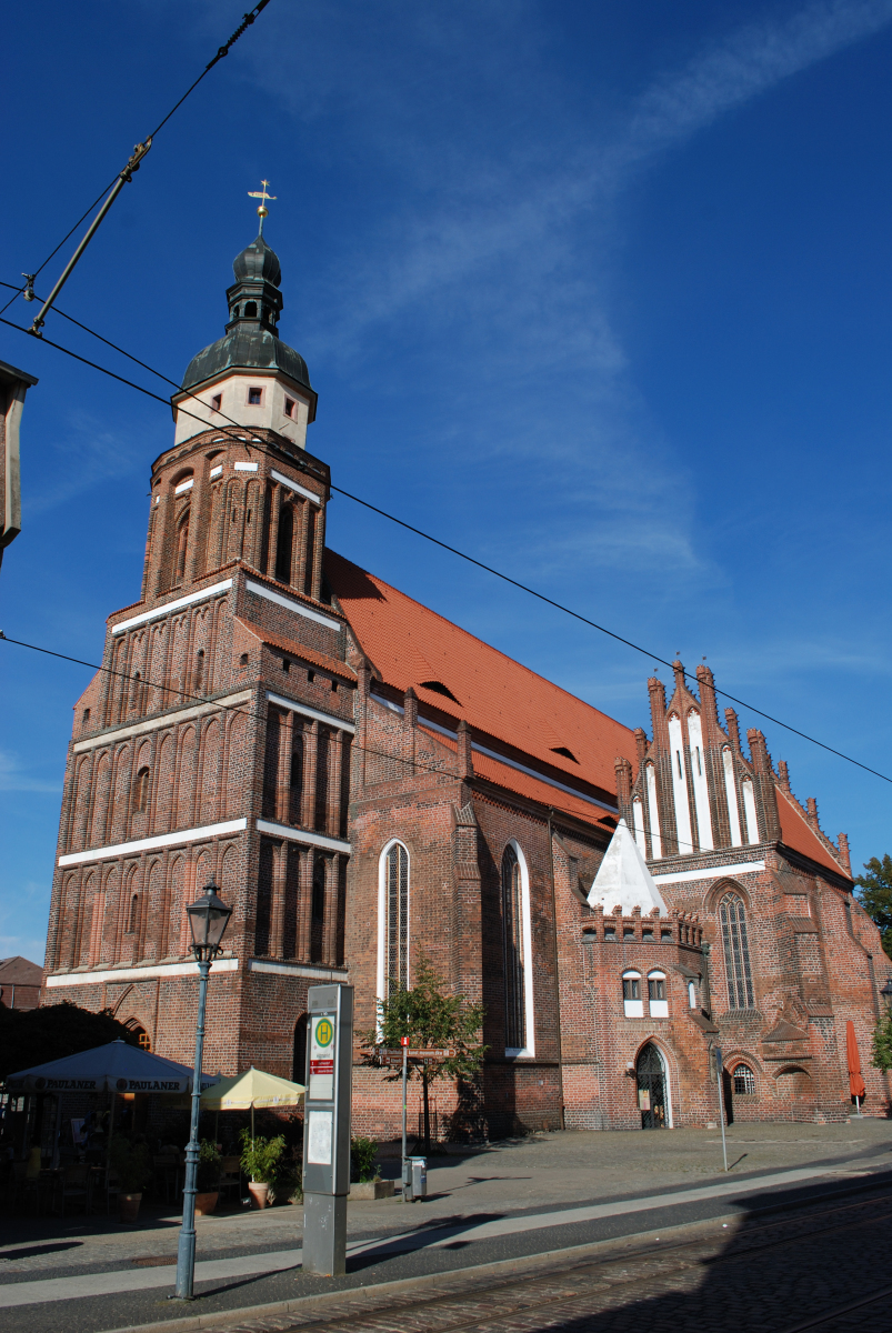 Oberkirche Sankt Nikolai Ansicht von Südwesten