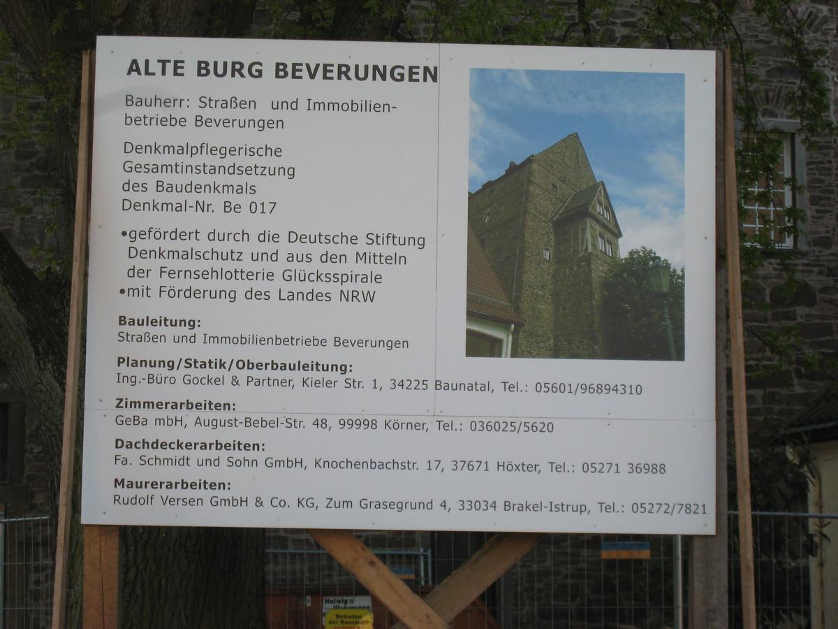 Alte Burg Beverungen (Kreis Höxter) 