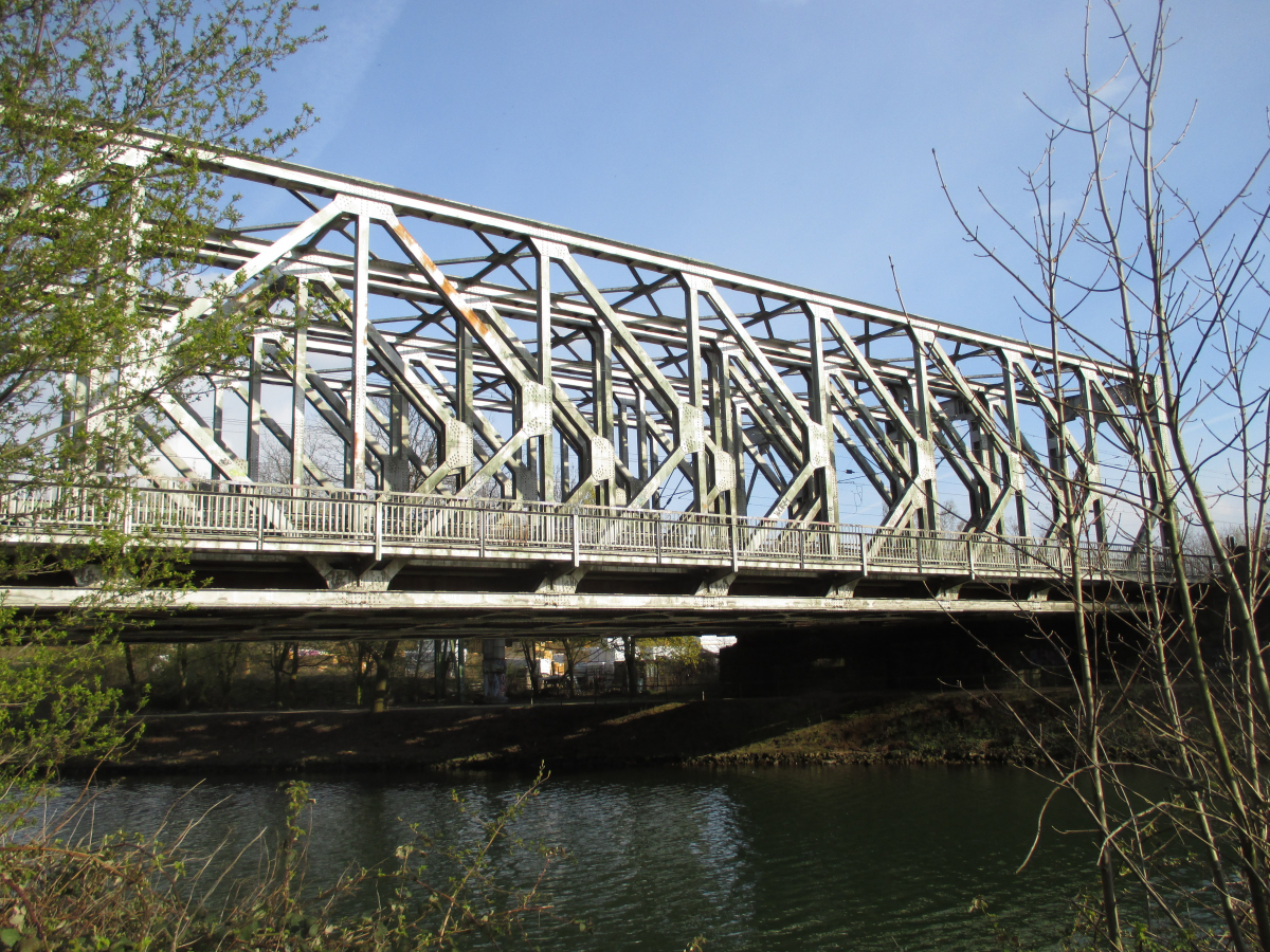 Eisenbahnbrücke Nr. 359-1 Ansicht von Nordwesten