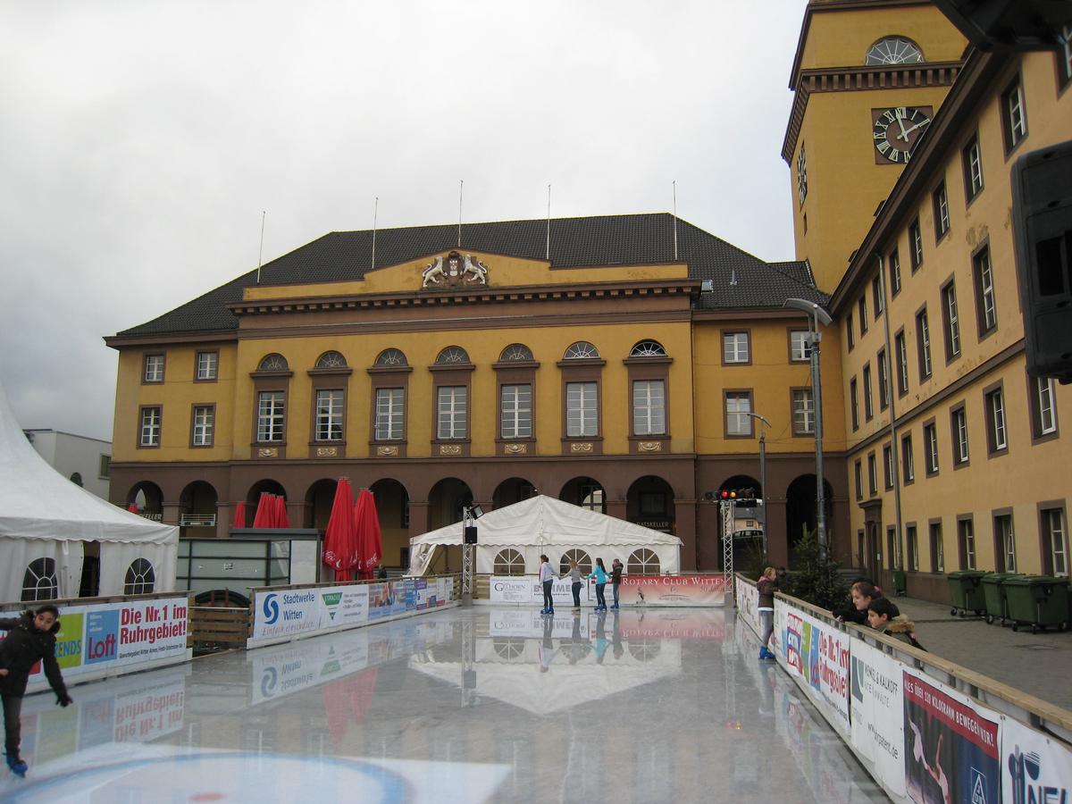 Rathaus Witten; Blick von Süden 