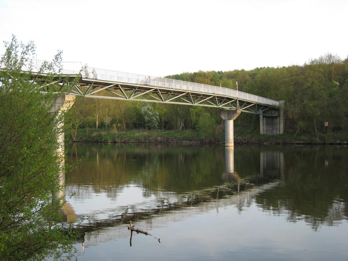 Nachtigallbrücke, Blick auf die Brücke von Nordwesten 