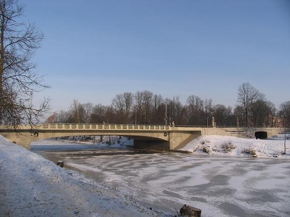 Bridge over the Driksas at Jelgava 