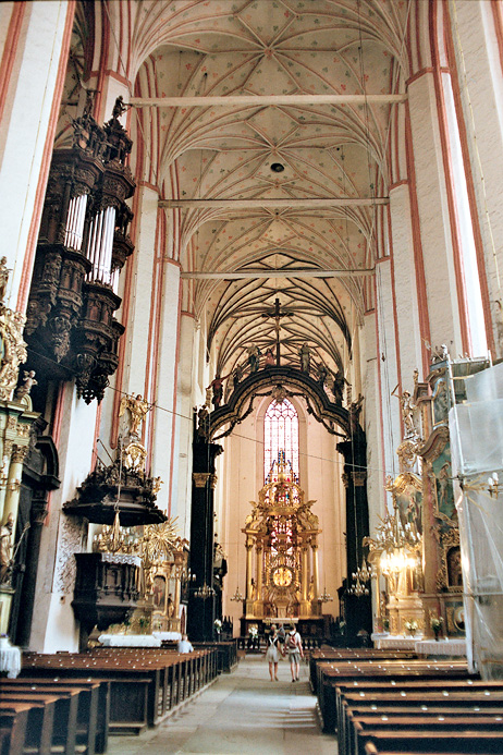 Eglise Sainte-Marie à Torun 