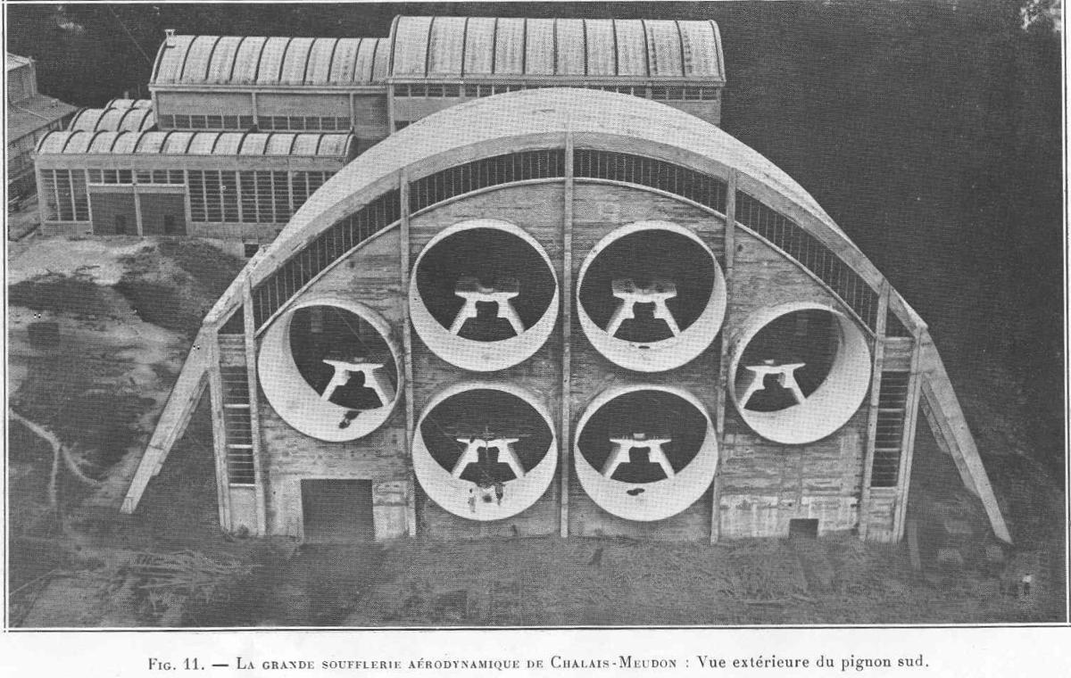 Chalais-Meudon Wind Tunnel (Meudon, 1934) 