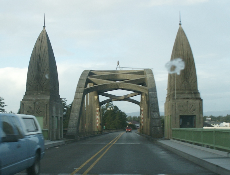 Siuslaw River Bridge, Highway 101, Florence 
