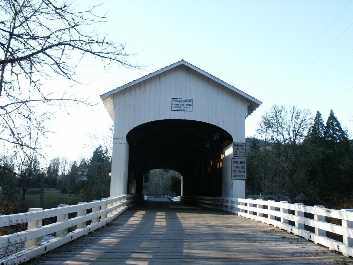 Fall Creek (Pengra) Covered Bridge 