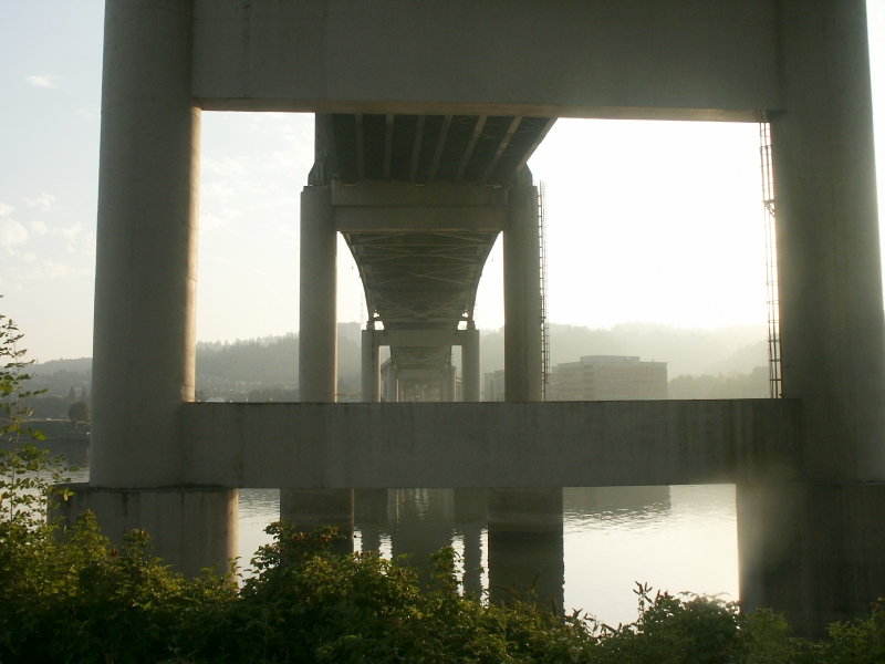 Marquam Bridge, Interstate 5 