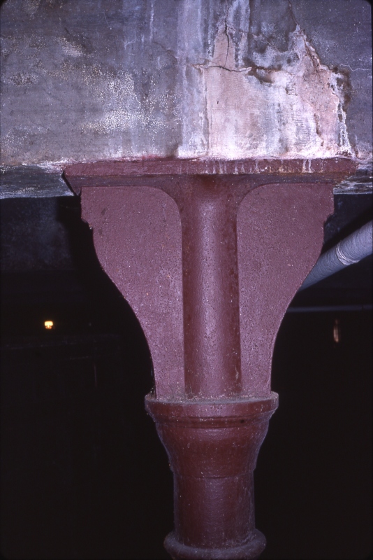 Cast Iron Column Capital, Greystone Cellars, St. Helena 