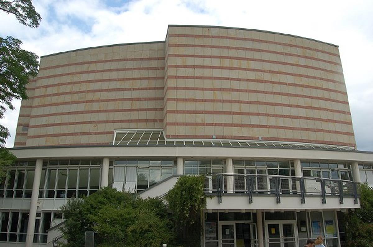 Konzert- und Kongresshalle, Bamberg, Oberfranken, Bayern, Deutschland 