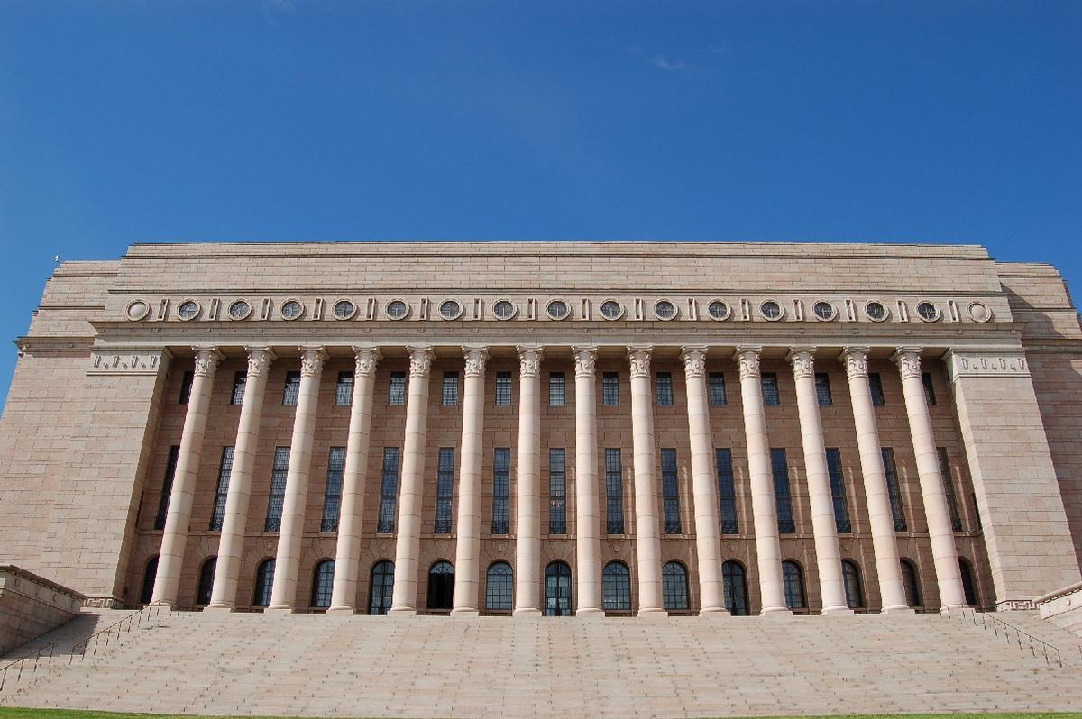 Finnisches Parlamentsgebäude 