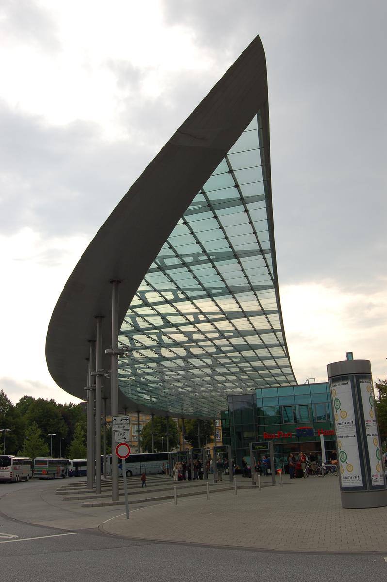 Gare centrale routière de Hambourg 