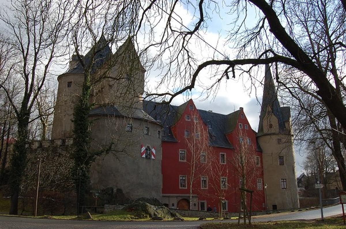 Burg Stein, Hartenstein, Zwickauer Land, Sachsen 