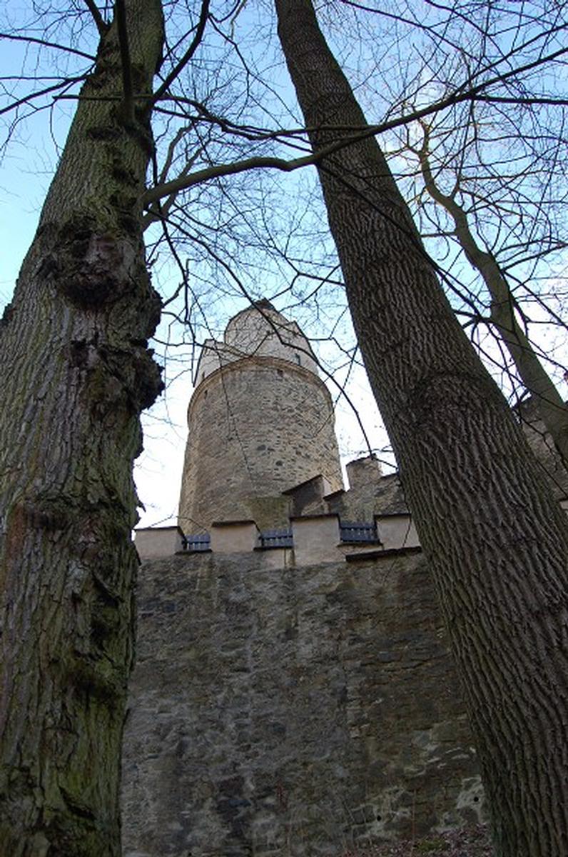 Burg Stein, Hartenstein, Zwickauer Land, Sachsen 