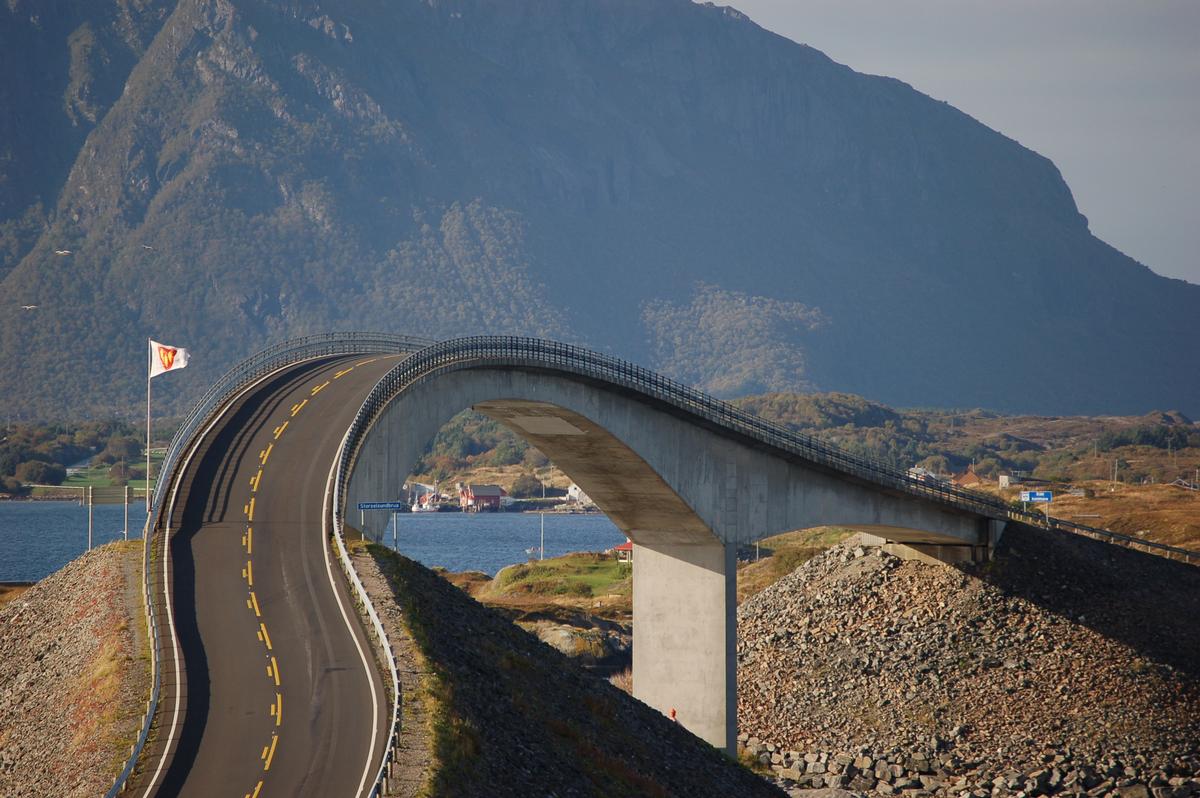 Storseisund-Brücke, Møre og Romsdal, Norwegen 