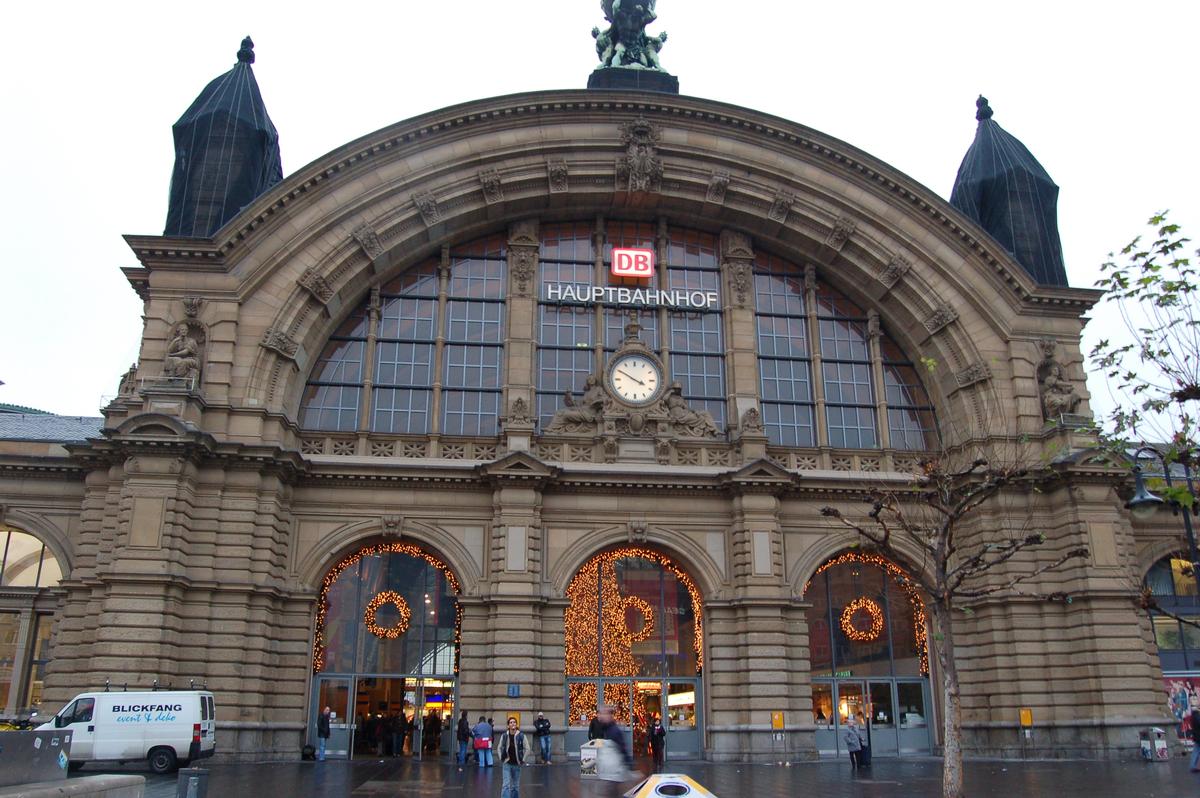Gare centrale de Francfort 