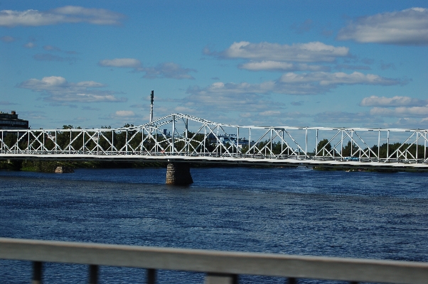 Hannula-Brücke, Tornio, Lappland, Finnland 