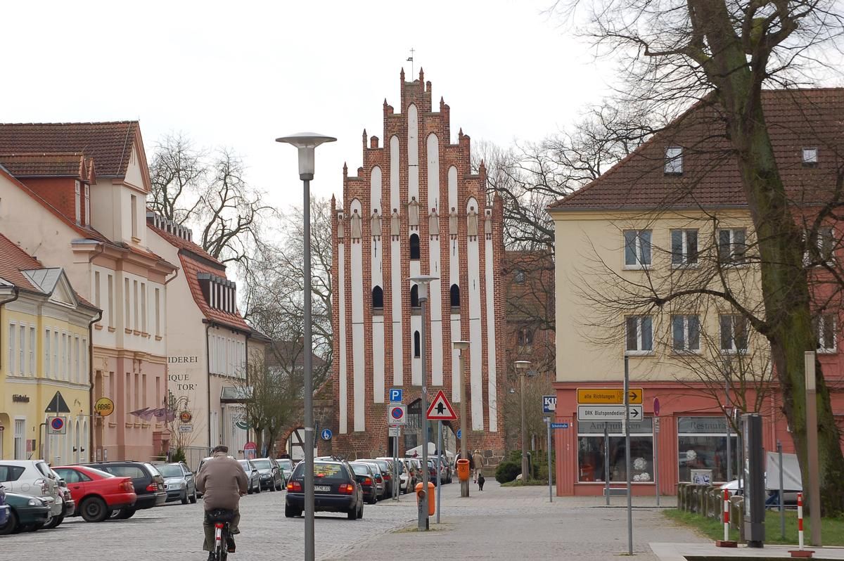 Stargarder Tor (Haupttor), Neubrandenburg, Mecklenburg-Vorpommern 