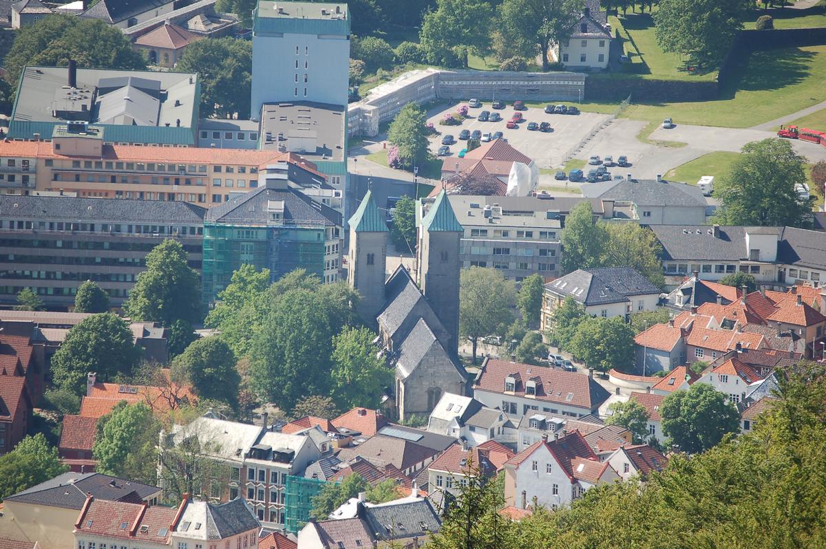 Marienkirche, Bergen, Hordaland, Norwegen 