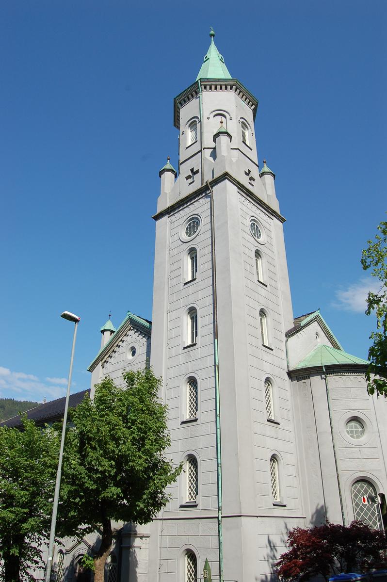 St. Pauls Kirche, Bergen, Hordaland, Norwegen 