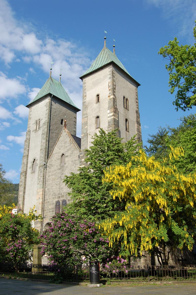 Marienkirche, Bergen, Hordaland, Norwegen 