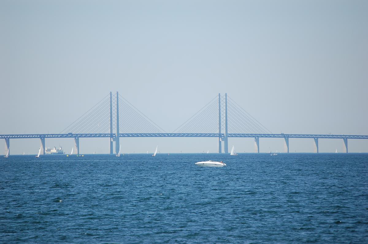 Pont sur l'Øresund à Malmö 